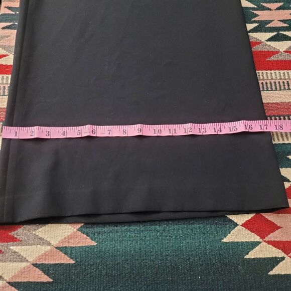 Lafayette 148 Black Wide‎ Leg Jumpsuit Sz 16 Sleeveless Draped Back Old Money - Picture 10 of 10